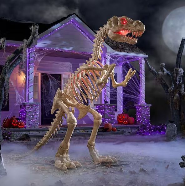 9 FT Grave &amp; Bones Giant-Sized LED T-Rex PRE ORDER NOW FOR 2026