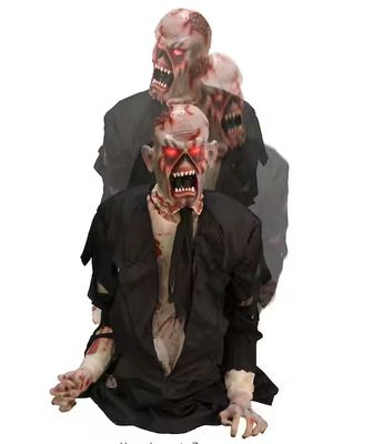 35 in. Battery Operated Halloween Animated Damien by Tekky Halloween Prop PRE ORDER