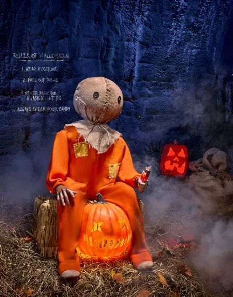 3 Ft 4 In Sam Animatronic - Trick ’r Treat ORDER AIRFREIGHT DIRECT TO YOU AUSTRALIA WIDE