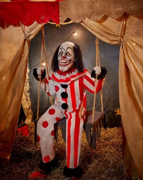 4 Ft 3 In Toothy the Clown Animatronic ORDER AIRFREIGHT DIRECT TO YOU AUSTRALIA WIDE