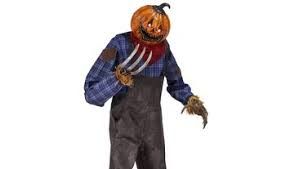 7-FT MOTION ACTIVATED TALKING PUMPKIN SCARECROW PRE ORDER FOR HALLOWEEN 2026