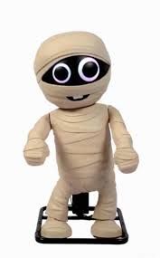 2.7-FT MOTION ACTICATED DANCING MUMMY ORDER AIRFREIGHT DIRECT TO YOU AUSTRALIA WIDE