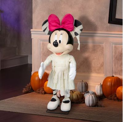 Disney 4-ft Motion Activated Minnie Mouse Mummy Halloween Animatronic PRE ORDER NOW FOR HALLOWEEN 2026