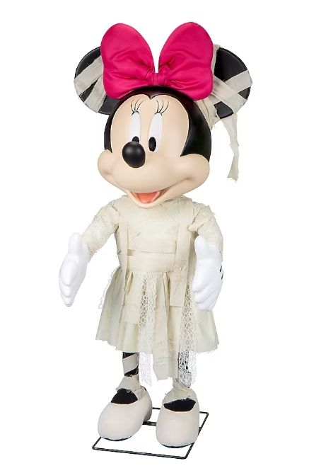 Disney 4-ft Motion Activated Minnie Mouse Mummy Halloween Animatronic PRE ORDER NOW FOR HALLOWEEN 2026