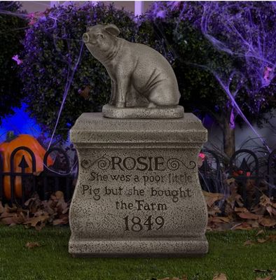 Disney 2.3-ft The Haunted Mansion Rosie Pig Blow Mold PRE ORDER NOW FOR HALLOWEEN 2026