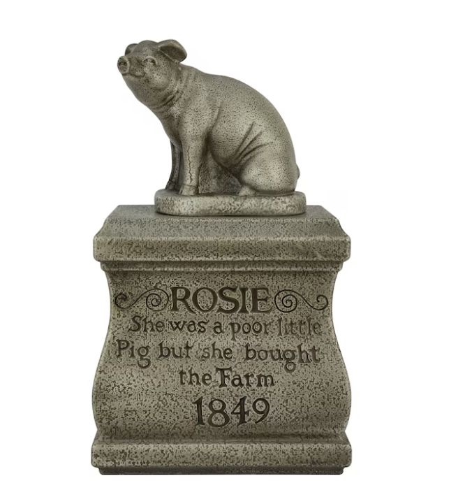 Disney 2.3-ft The Haunted Mansion Rosie Pig Blow Mold PRE ORDER NOW FOR HALLOWEEN 2026