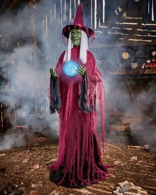 6 Ft 11 In Lady Misfortune Animatronic ORDER NOW FOR 2026 DELIVERED AIRFREIGHT DIRECT TO YOUR DOOR AUSTRALIA WIDE