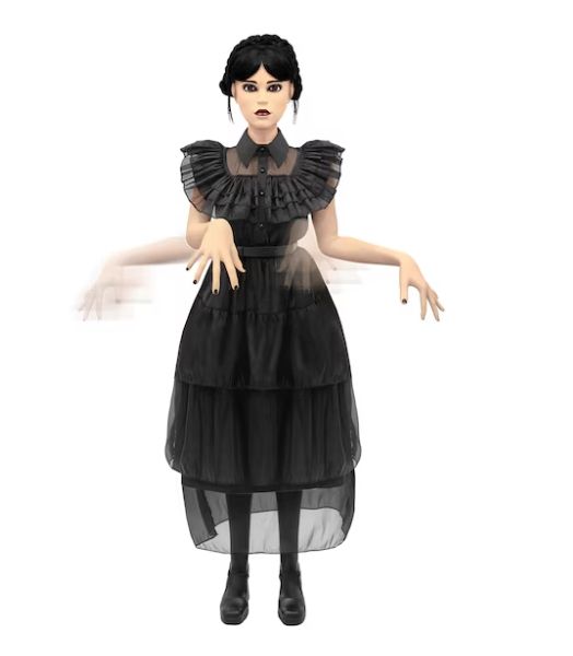 Wednesday 5-ft Freestanding Musical Wednesday Addams Animatronic PRE ORDER FOR HALLOWEEN 2026
