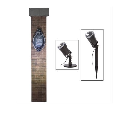 Disney 72.05/6ft-in Freestanding Lighted Disney The Haunted Mansion Door decoration PRE ORDER NOW FOR HALLOWEEN 2026