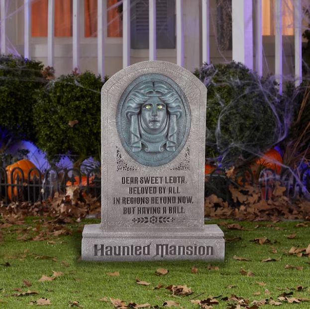 Disney 2.56-ft Freestanding Motion Activated Talking Disney The Haunted Mansion Madame Leota Outdoor Decor Tombstone Blow mold PRE ORDER FOR HALLOWEEN 2026