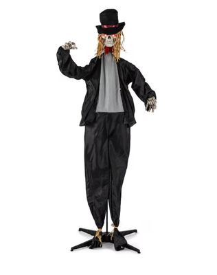 Costway Halloween Animatronic Standing Groom 7.2 FT Haunted House Decoration Moving Head  PRE ORDER FOR HALLOWEEN 2026