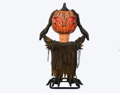 3-ft Lighted Pop-Up Pumpkin Henchman Motion Activated Animatronic