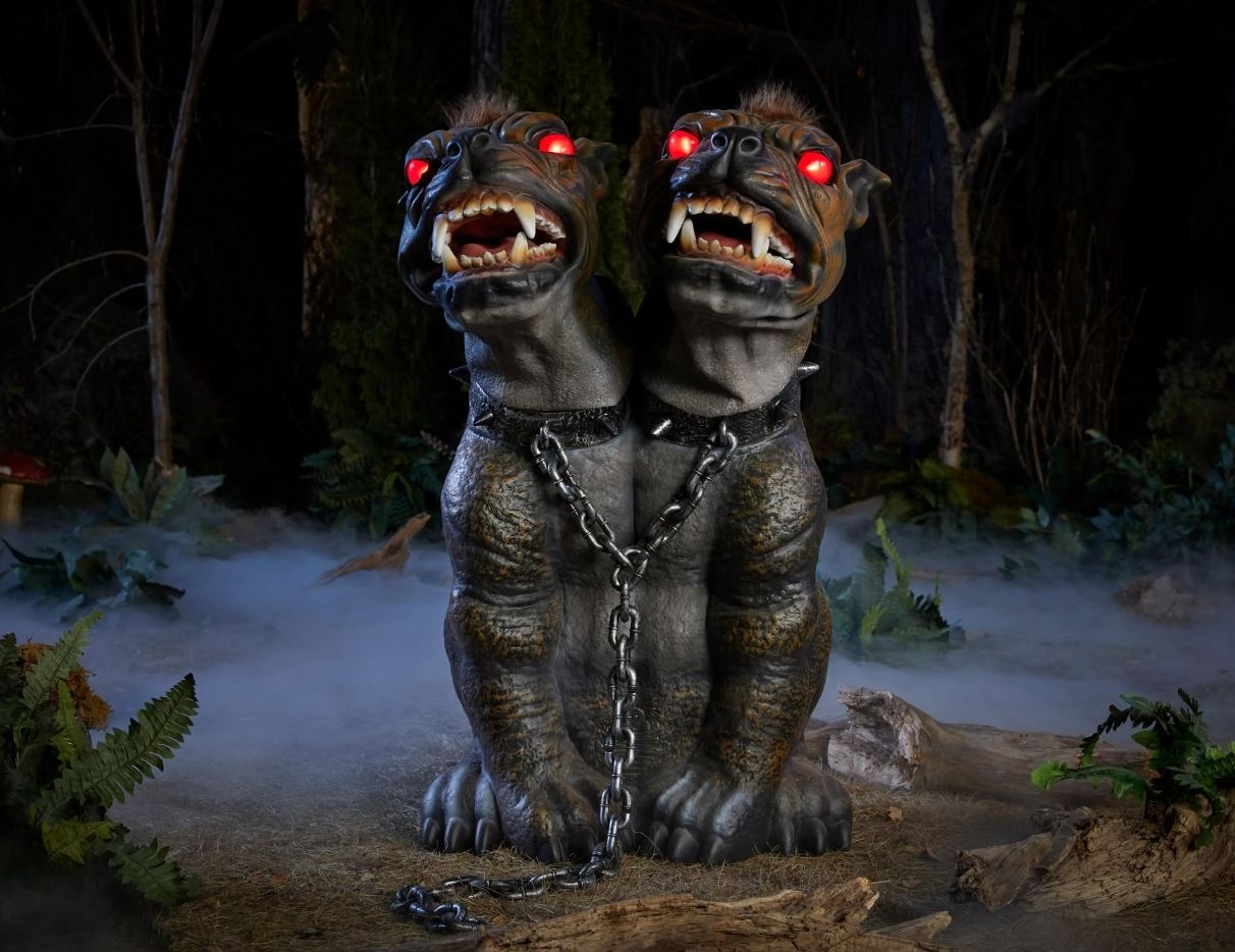 3.5 FT Wicked Woods Animated LED Hell Hound PRE ORDER NOW FOR HALLOWEEN 2026
