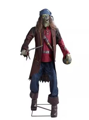 6 FT Dead Water Animated LED Zombie Pirate PRE ORDER FOR HALLOWEEN 2027 OR AIRFREIGHT STILL AVAILABLE FOR 2026 PLEASE ASK FOR PRICING