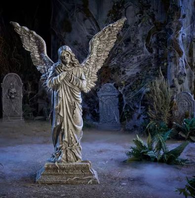 5 FT Angel of Death Monument TOMBSTONE PRE ORDER NOW FOR HALLOWEEN 2026