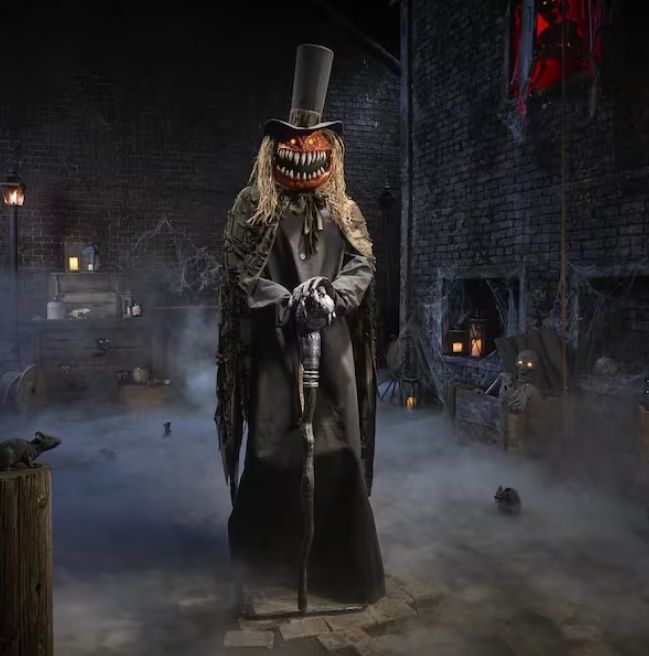 7 FT Grave &amp; Bones Animated LED Guardian of the Gourds PRE ORDER FOR HALLOWEEN 2027 OR AIRFREIGHT STILL AVAILABLE FOR 2026 PLEASE ASK FOR PRICING