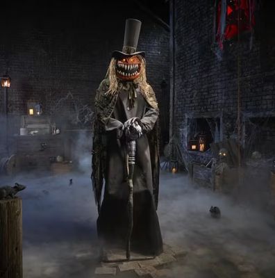 7 FT Grave &amp; Bones Animated LED Guardian of the Gourds PRE ORDER FOR HALLOWEEN 2027 OR AIRFREIGHT STILL AVAILABLE FOR 2026 PLEASE ASK FOR PRICING