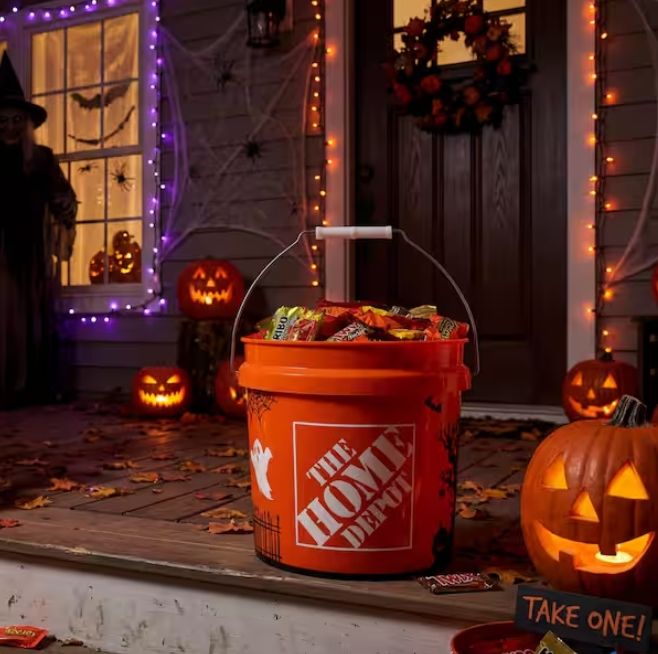Limited design 2 gal. Orange Halloween Bucket pre order now