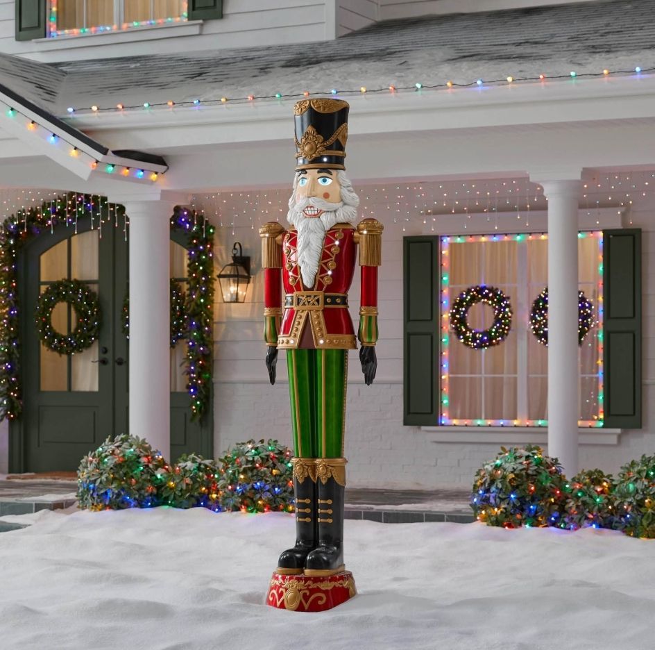 8 FT VINTAGE NUTCRACKER PRE ORDER NOW FOR CHRISTMAS 2026