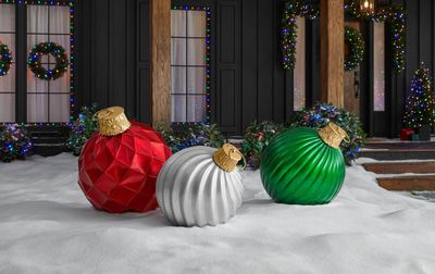 3 PIECE JUMBO ORNAMENTS PRE ORDER NOW FOR CHRISTMAS 2026