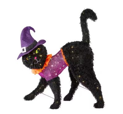 3.5 FT Halloween Classics LED Black Cat Y4 PRE ORDER FOR 2027