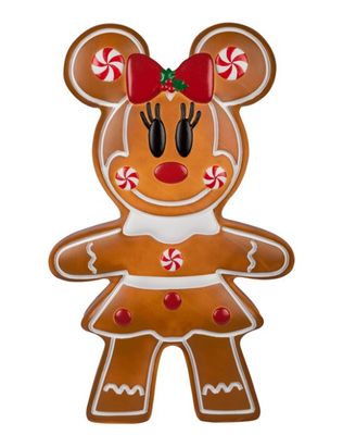 Disney 22-in LED Gingerbread Minnie Mouse Blow Mold Christmas Decoration PRE ORDER NOW FOR CHRISTMAS 2026