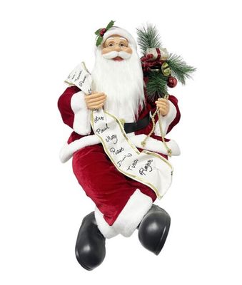 Fraser Hill Farm 4-ft Sitting Santa with Gifts PRE ORDER NOW FOR CHRISTMAS 2026