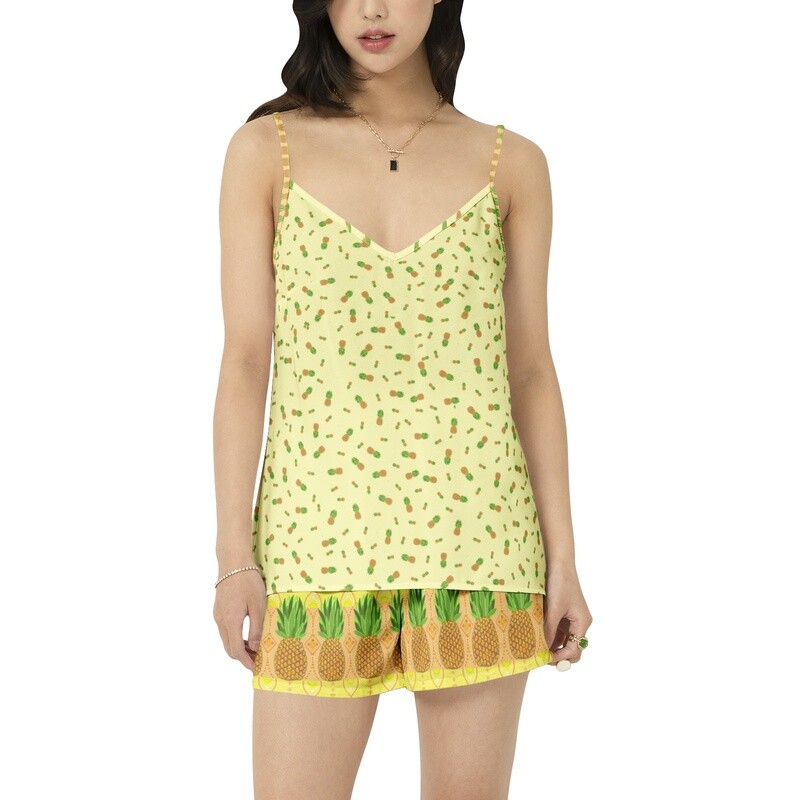 PINEAPPLE Lounge Set / Pyjama Set, Yellow