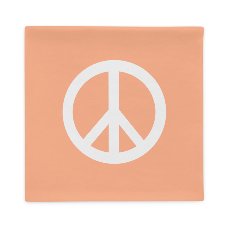 THEO Pillow Case, KIDS Collection, Peach