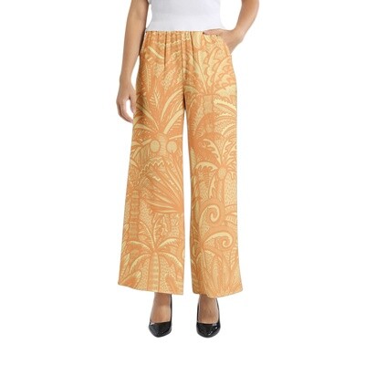 PALMA ELI Wide Leg Pants, Dirty Apricot