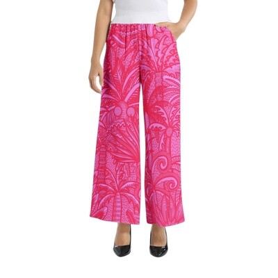 PALMA ELI Wide Leg Pants, Magenta