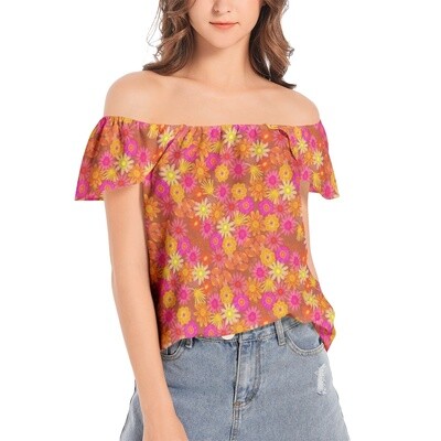 SUMMER Off Shoulder Top, Marmalade