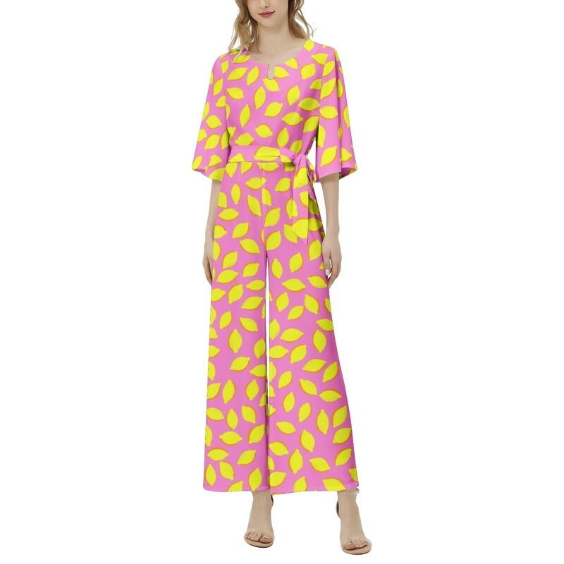 LA LEMONISTA Jumpsuit, Flamingo Pink
