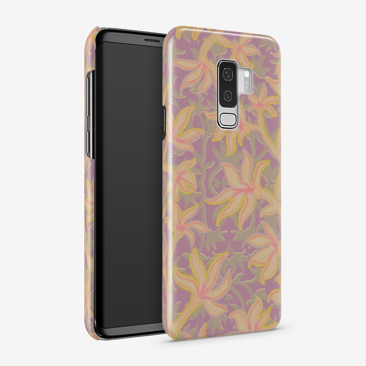 TIKA Samsung Phone Case, Dirty Purple