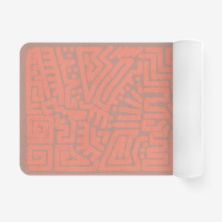 RITA Rug, Dirty Pink