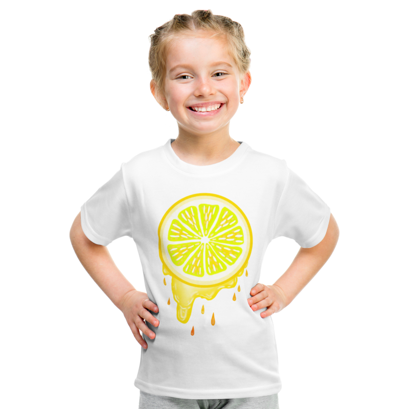 LEMON Cotton T-shirt, TODDLERS - KIDS