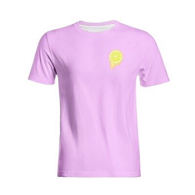 When Life Gives you Lemons Cotton T-shirts, Light Purple