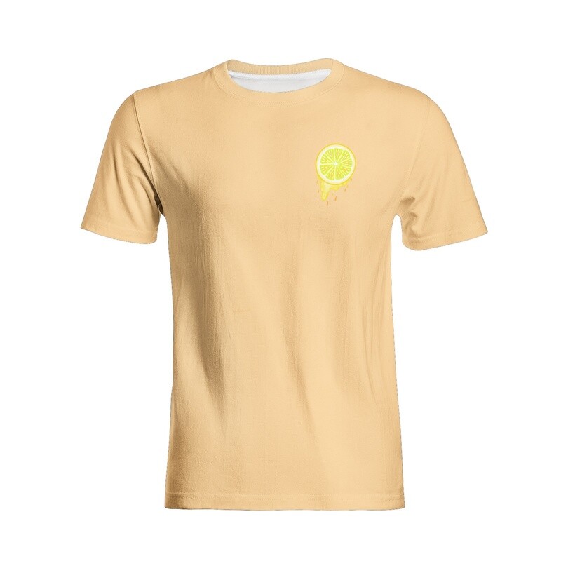 When Life Gives you Lemons Cotton T-shirts, Beige