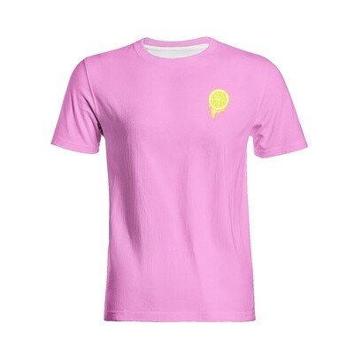 When Life Gives you Lemons Cotton T-shirts, Pink