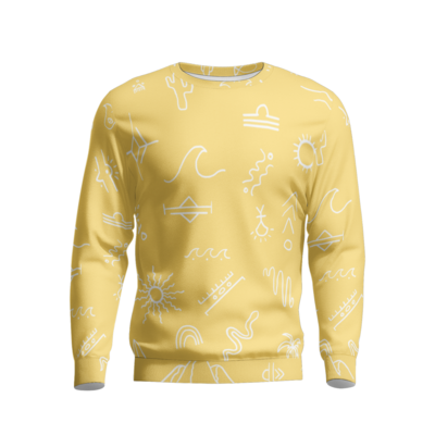 TROPICAL ELEMENTS Sweatshirt, Yellow