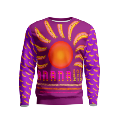 WILD BANANA Sweatshirt, Purple
