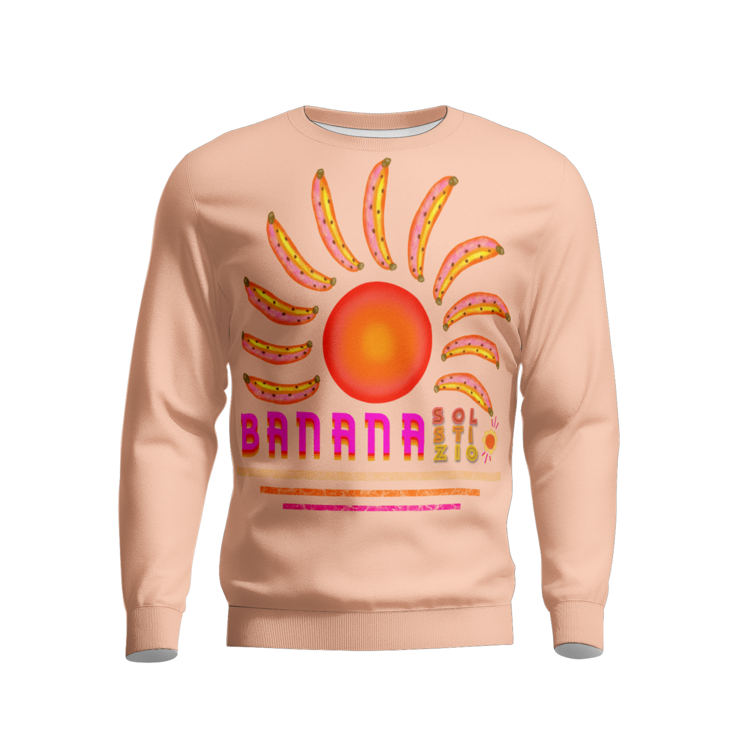 BANANA Solstizio Sweatshirt, Light Peach
