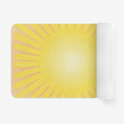SUNNAMO Microfiber Chevron Non-Slip Soft Mat
