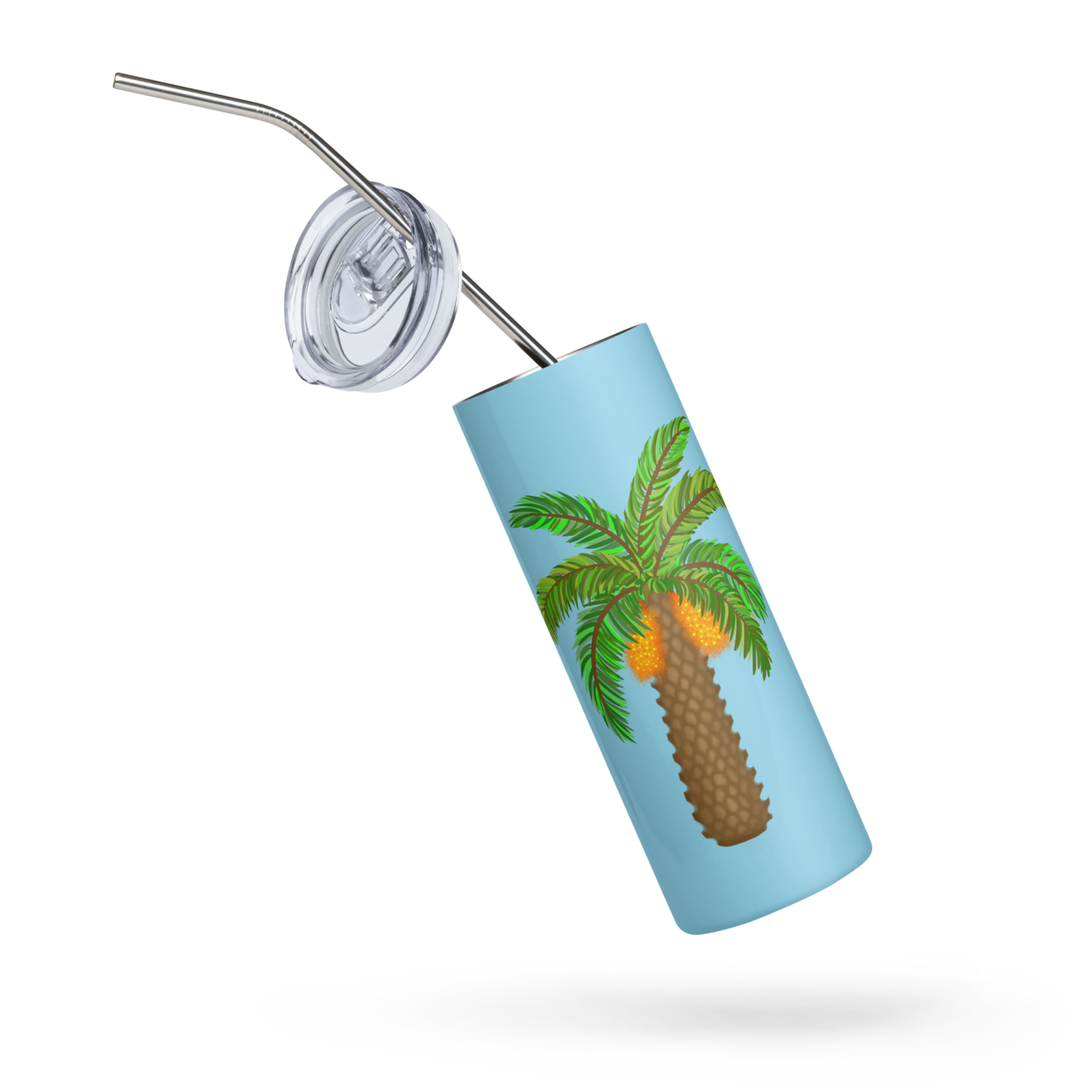LA BAMBA Stainless Steel Tumbler, Blue
