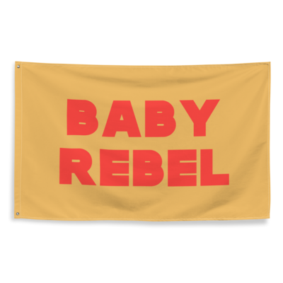 BABY REBEL Flag, KIDS COLLECTION, Sunny Yellow