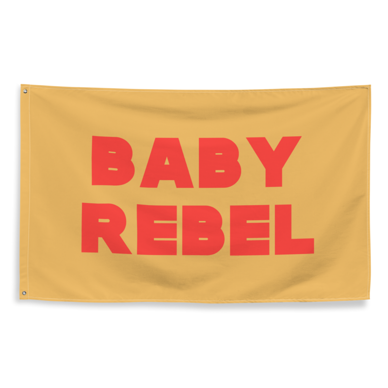 BABY REBEL Flag, KIDS COLLECTION, Sunny Yellow