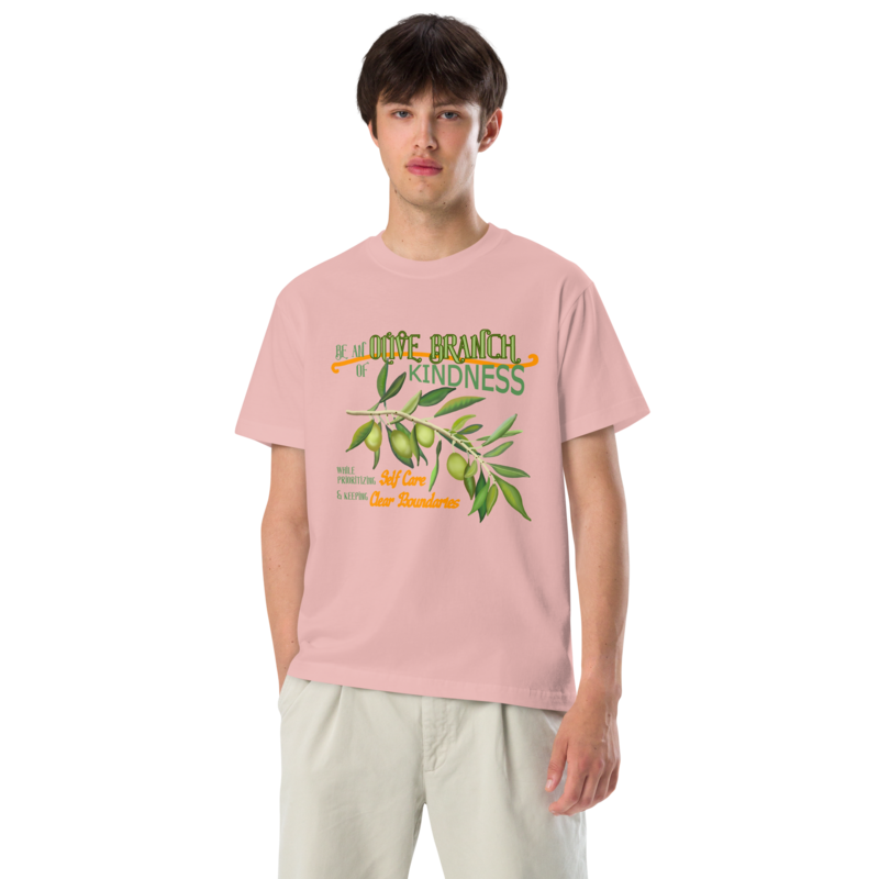 BE AN OLIVE BRANCH Lightweight Cotton T-shirt