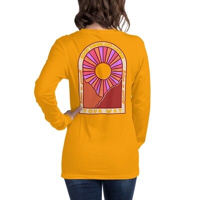GOOD THINGS ARE COMING Long Sleeve Tee