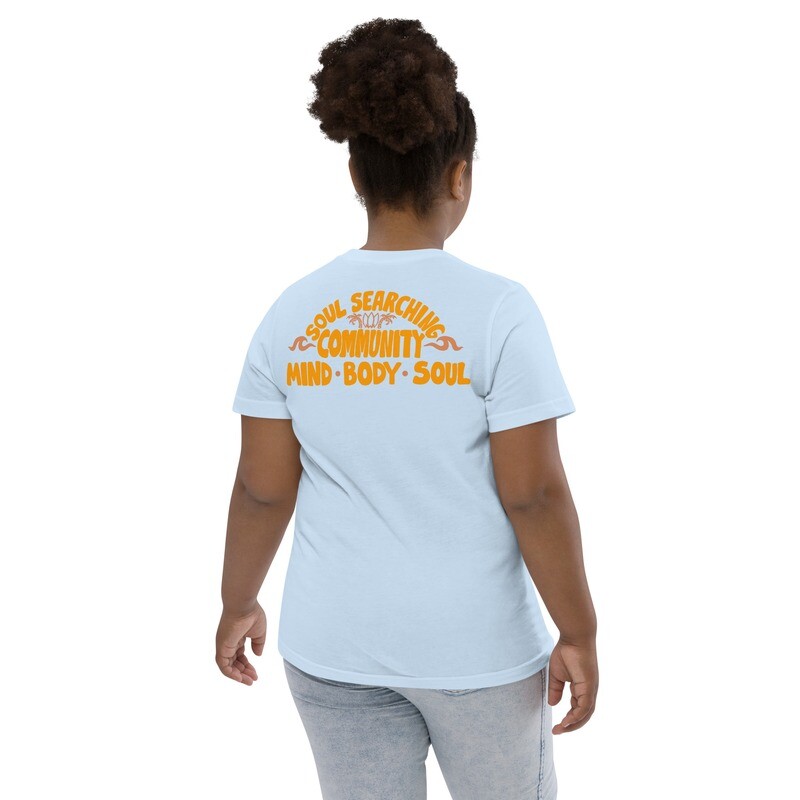 SOUL SEARCHING COMMUNITY, Jersey T-shirt, KIDS - YOUTH, Orange