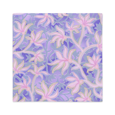 KALE Premium Pillow Case, Lavender